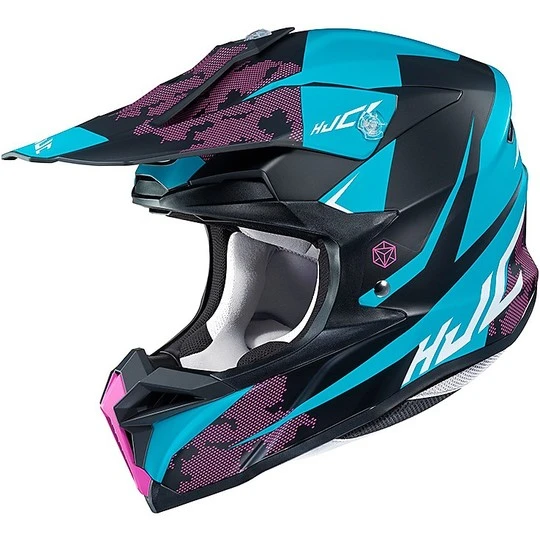 Cross Enduro HJC Motorradhelm I50 Tona MC2SF Schwarz Blau 3 Cross Enduro HJC Motorradhelm I50 Tona MC2SF Schwarz Blau