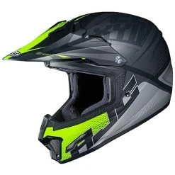 Cross Enduro MOto HJC Kinderhelm CL-XY II ELLUSION MC5SF Schwarz Grau Gelb Opak