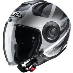 Doppelvisier Motorradhelm HJC I40 REMI MC5 Grau