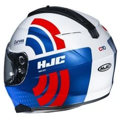 Full Face Doppelvisier Motorradhelm HJC C70 CURVES MC27 Weiß Blau Rot -HJC Verkäufe 2024 full face doppelvisier motorradhelm hjc c70 curves mc27 weiss blau rot 105423