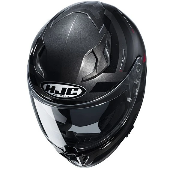 Full Face Doppelvisier Motorradhelm HJC I70 WATU MC5 Schwarz Grau 4 Full Face Doppelvisier Motorradhelm HJC I70 WATU MC5 Schwarz Grau – Bild 2
