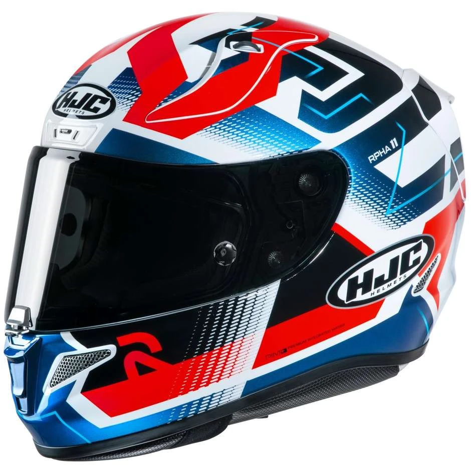 Full Face Motorradhelm HJC Fiber RPHA 11 NECTUS MC21 Weiß Blau Rot 3 Full Face Motorradhelm HJC Fiber RPHA 11 NECTUS MC21 Weiß Blau Rot