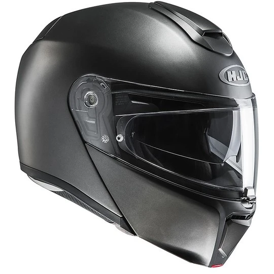 Helm Moto Modular HJC RPHA 90 Semi Matte Titanium Wohnung 3 Helm Moto Modular HJC RPHA 90 Semi Matte Titanium Wohnung