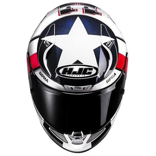 HJC Motorradhelm Integral RPHA 11 Ben Spies MC1 6 HJC Motorradhelm Integral RPHA 11 Ben Spies MC1 – Bild 4