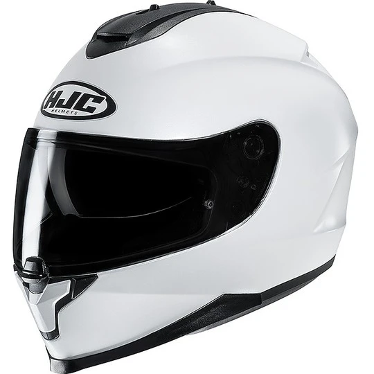 Integral Motorradhelm HJC C70 Doppel Visier White Pearl 3 Integral Motorradhelm HJC C70 Doppel Visier White Pearl