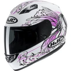 Integral Motorradhelm HJC CS-15 NAVIYA MC8 Weiß Pink