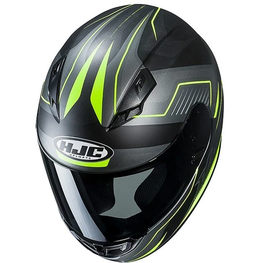 Integral Motorradhelm HJC CS-15 Trion MC5SF Schwarz Grau 4 Integral Motorradhelm HJC CS-15 Trion MC5SF Schwarz Grau – Bild 2