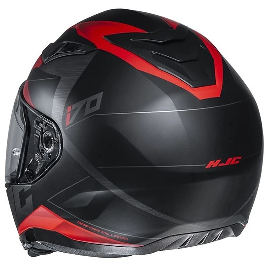 Integralhelm Doppelvisier Motorrad HJC I70 ELUMA MC1SF Schwarz Rot Matt 4 Integralhelm Doppelvisier Motorrad HJC I70 ELUMA MC1SF Schwarz Rot Matt – Bild 2