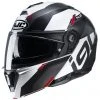 Modularer Doppelhomologationshelm P / J Motorrad HJC I90 AVENTA MC1 Schwarz Weiß Rot -HJC Verkäufe 2024 modularer doppelhomologationshelm p j motorrad hjc i90 aventa mc1 schwarz weiss rot 105455