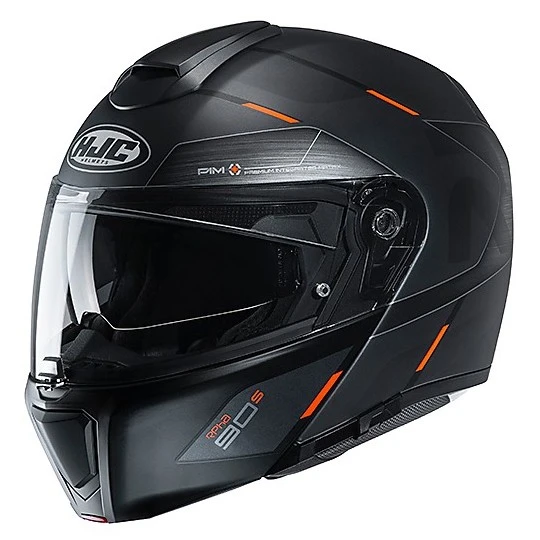Modularer Helm Mit Doppelfaser-Homologation P / J HJC RPHA 90 MC6HSF Schwarz Rot Matt 3 Modularer Helm Mit Doppelfaser-Homologation P / J HJC RPHA 90 MC6HSF Schwarz Rot Matt