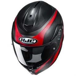 Modularer Motorradhelm HJC C91 TALY Matt Schwarz Rot -HJC Verkäufe 2024 modularer motorradhelm hjc c91 taly matt schwarz rot 105575