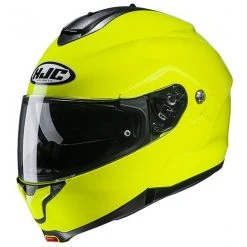Modularer Motorradhelm HJC C91 UNI Yellow Fluo