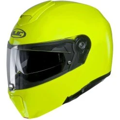 Modularer Motorradhelm Hjc RPHA 90S UNI Fluo Green