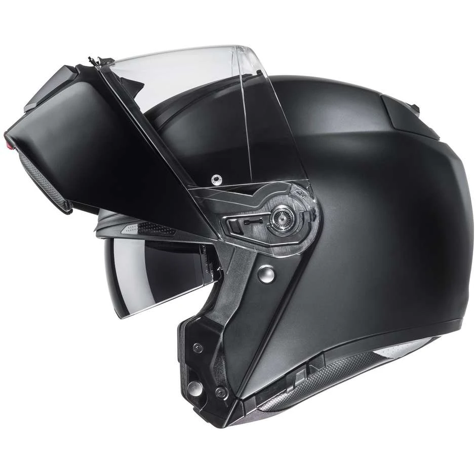 Modularer Motorradhelm Hjc RPHA 90S UNI Mattschwarz 4 Modularer Motorradhelm Hjc RPHA 90S UNI Mattschwarz – Bild 2