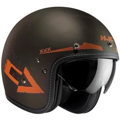 Motorrad-Sturzhelm HJC Jet FG-70S Fiber Tales MC-9F