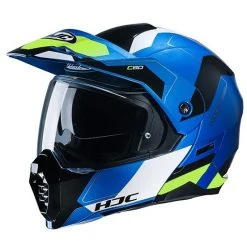 Touring Modular Motorradhelm HJC C80 ROX MC24 Blau Weiß