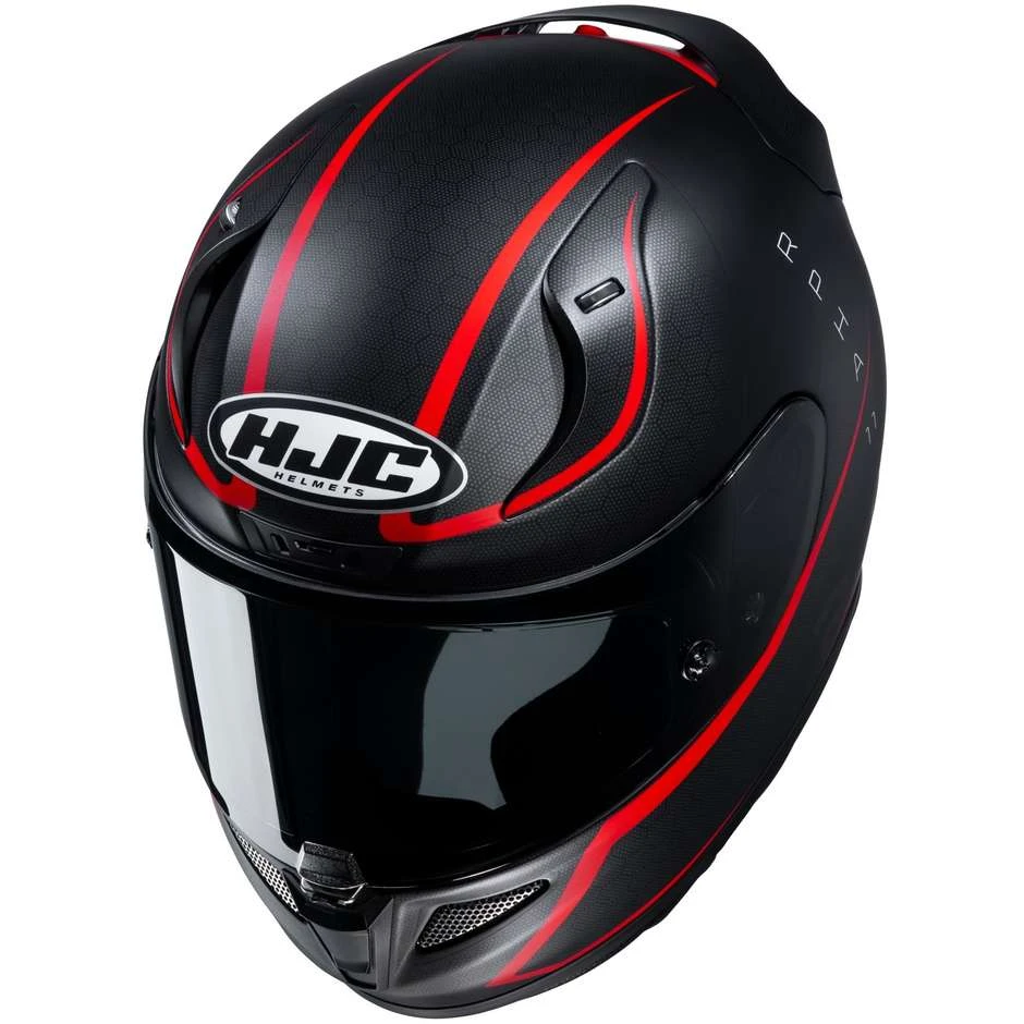 Vollgesichts-Motorradhelm Aus Faser HJC RPHA 11 JARBAN MC1SF Schwarz Rot Matt 4 Vollgesichts-Motorradhelm Aus Faser HJC RPHA 11 JARBAN MC1SF Schwarz Rot Matt – Bild 2