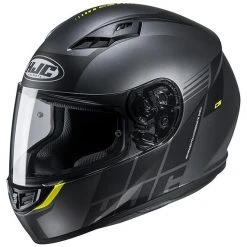 Vollgesichts-Motorradhelm HJC CS-15 MYLO MC5SF Schwarz Matt Grau